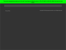 Tablet Screenshot of elpasophonenumbers.com